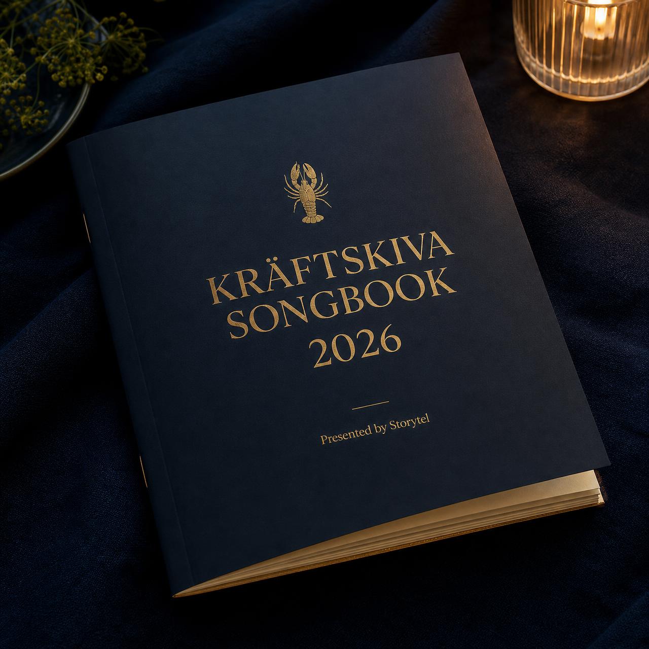 The Official Kräftskiva Songbook 2026, presented by Storytel